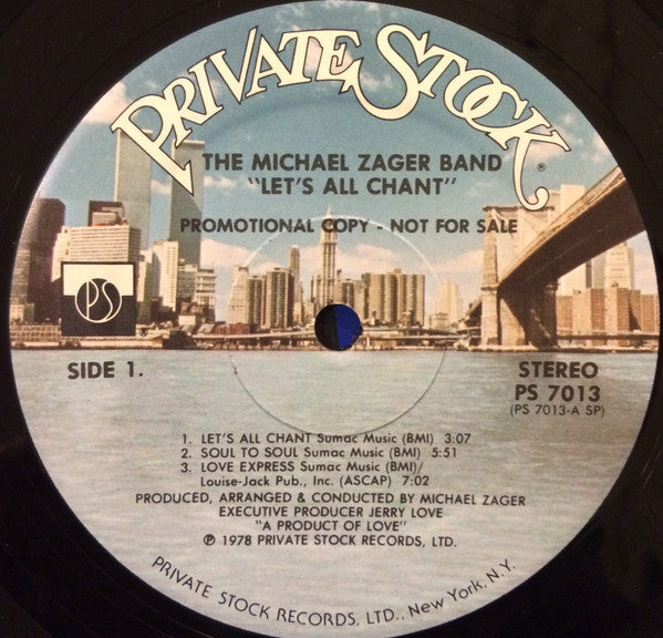Let's All Chant The Michael Zager Band