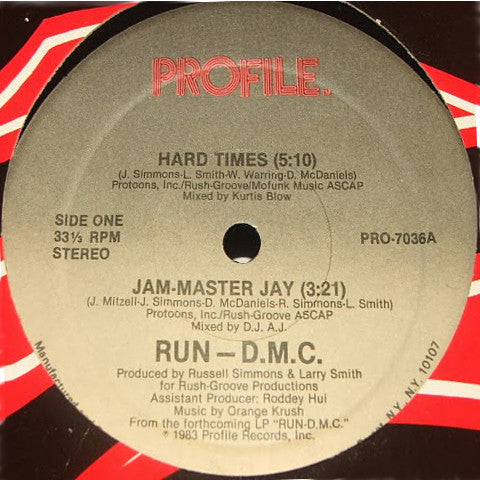 Hard Times / Jam-Master Jay | Rectangle Triangle