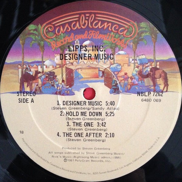 Musique de créateur Lipps, Inc.