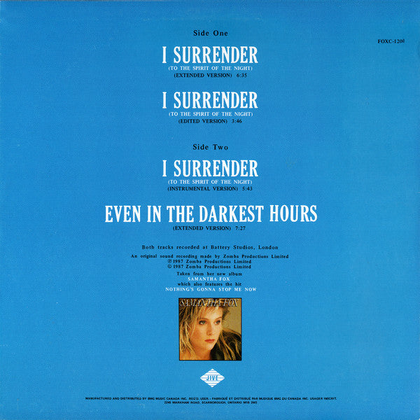 I Surrender (To The Spirit Of The Night) | Rectangle Triangle  