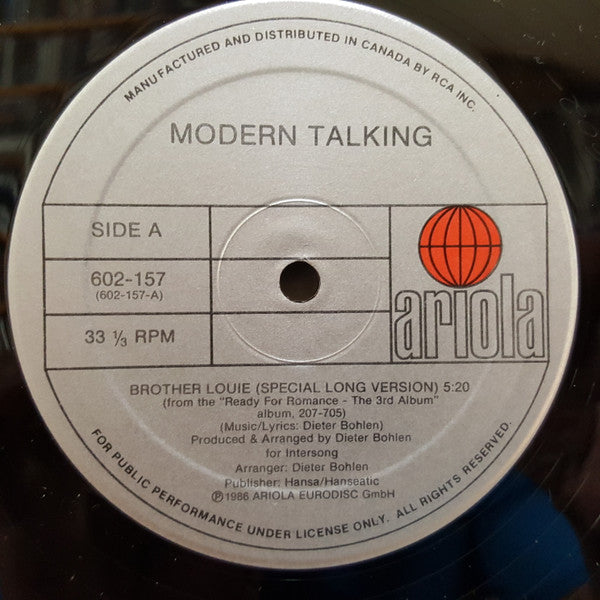 Brother Louie 2 Modern Talking