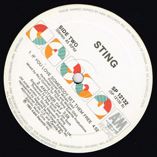 If You Love Somebody Set Them Free Sting
