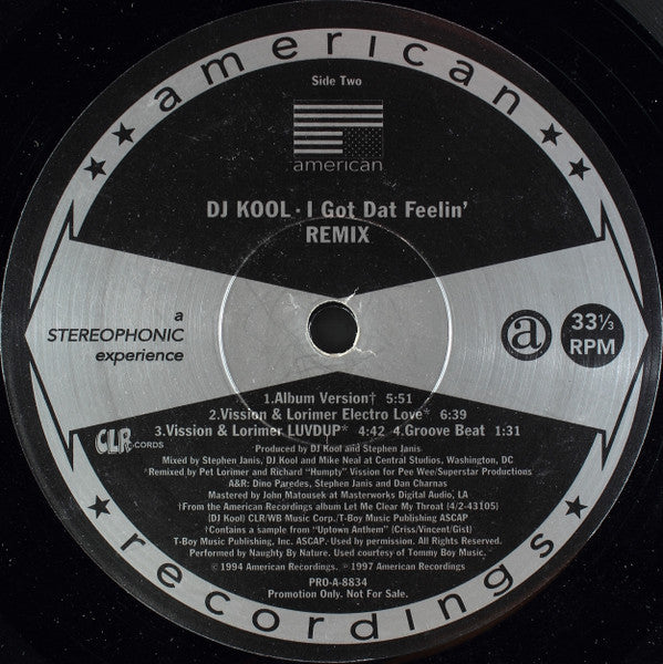 I Got Dat Feelin' (Remix) DJ Kool