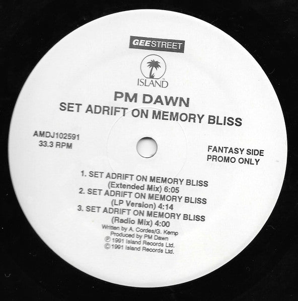 Set Adrift On Memory Bliss / Here We Go Again P.M. Dawn,Def Jef