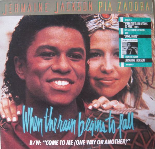 When The Rain Begins To Fall Jermaine Jackson,Pia Zadora