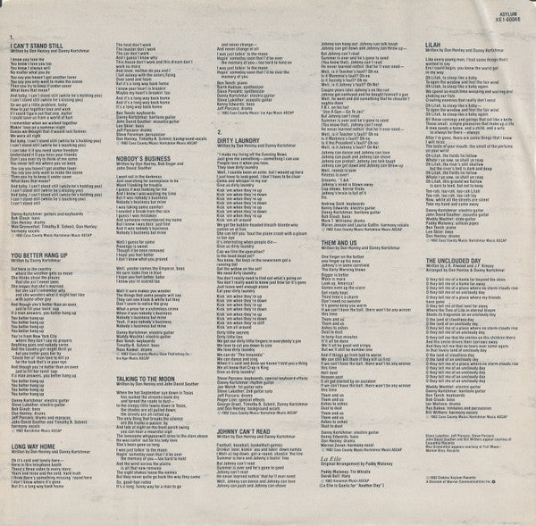 I Can't Stand Still Don Henley