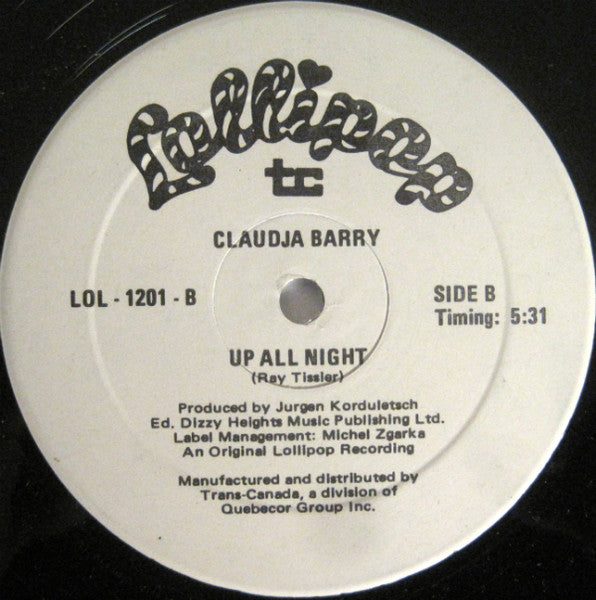 If I Do It To You Claudja Barry