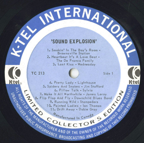 Sound Explosion 22 Original Hits Original Stars | Rectangle Triangle  