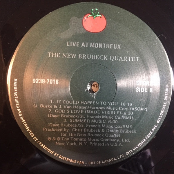 En direct à Montreux Le nouveau quatuor Brubeck