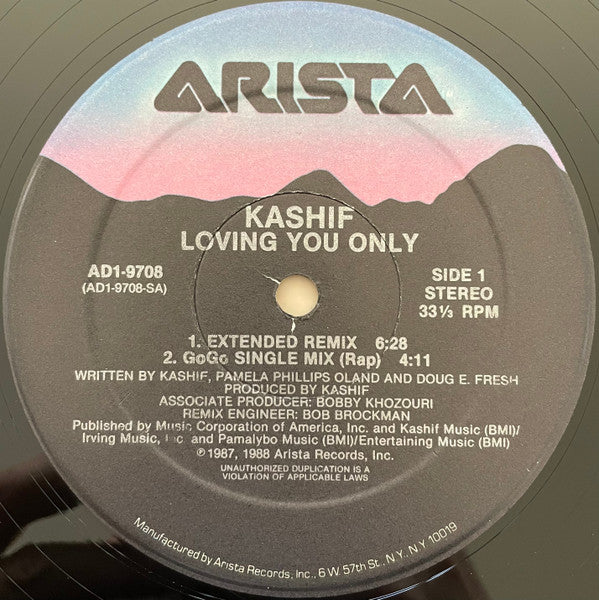 Je t'aime seulement Kashif