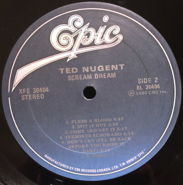 Scream Dream Ted Nugent