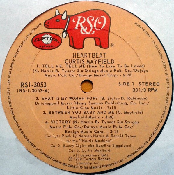Heartbeat Curtis Mayfield