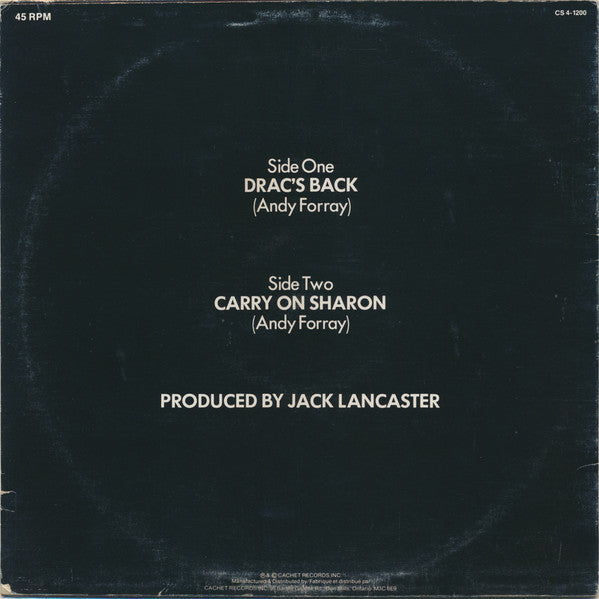 Drac's Back Andy Forray