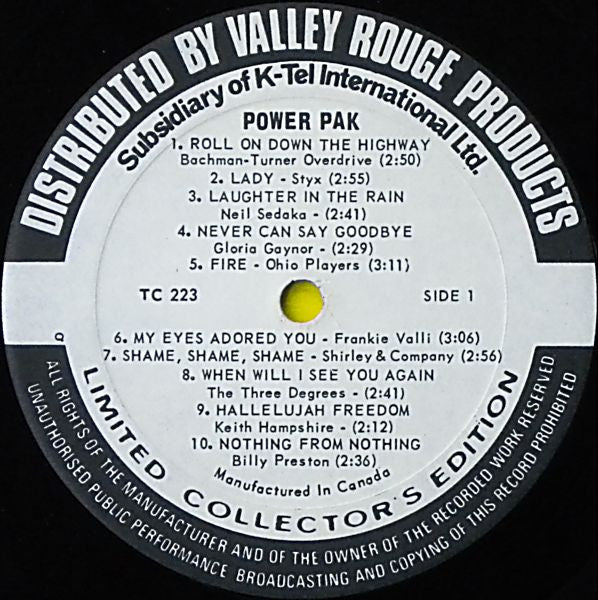 Power Pak Various