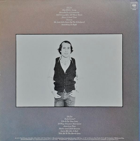Les plus grands succès, etc. Paul Simon