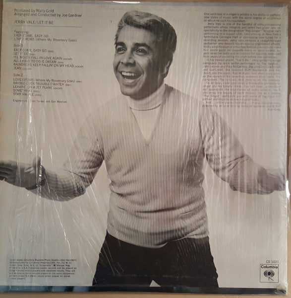 Qu'il en soit ainsi Jerry Vale