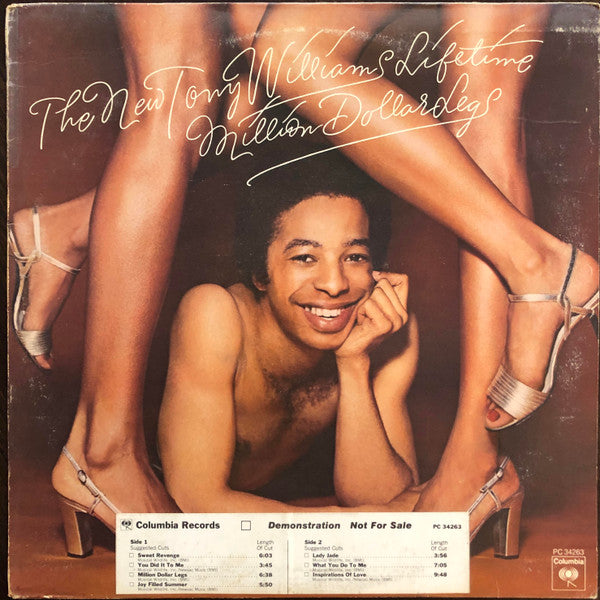 Jambes d'un million de dollars La nouvelle vie de Tony Williams