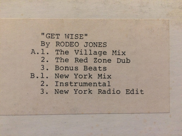 Get Wise 2 Rodeo Jones
