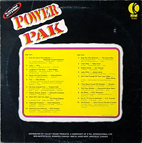 Power Pak | Rectangle Triangle  