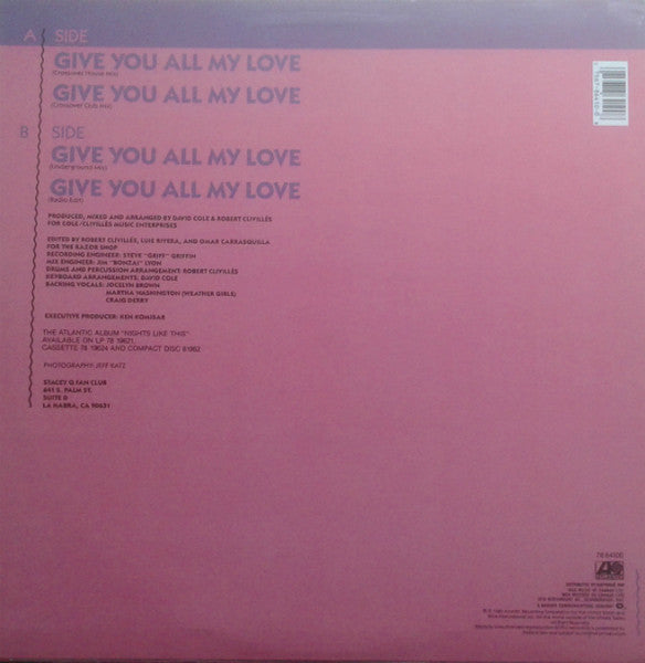 Give You All My Love | Rectangle Triangle
