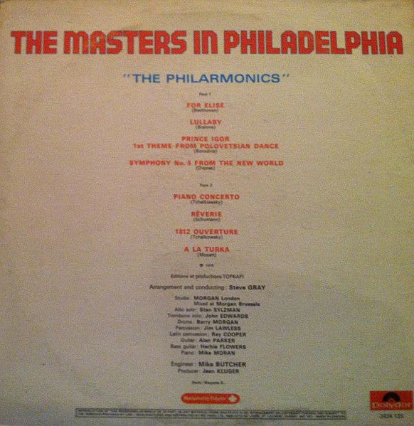 Les Masters à Philadelphie Les Philharmoniques