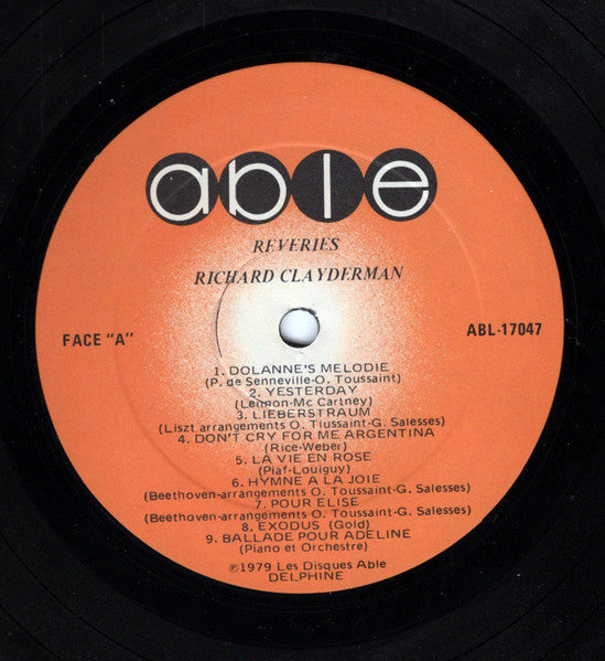 Rêveries Richard Clayderman