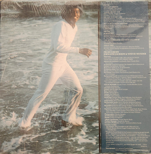 Let's Get Serious Jermaine Jackson