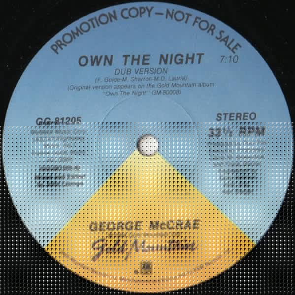 La nuit est à nous George McCrae