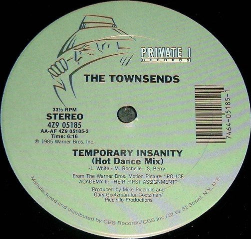 Folie temporaire Les Townsend