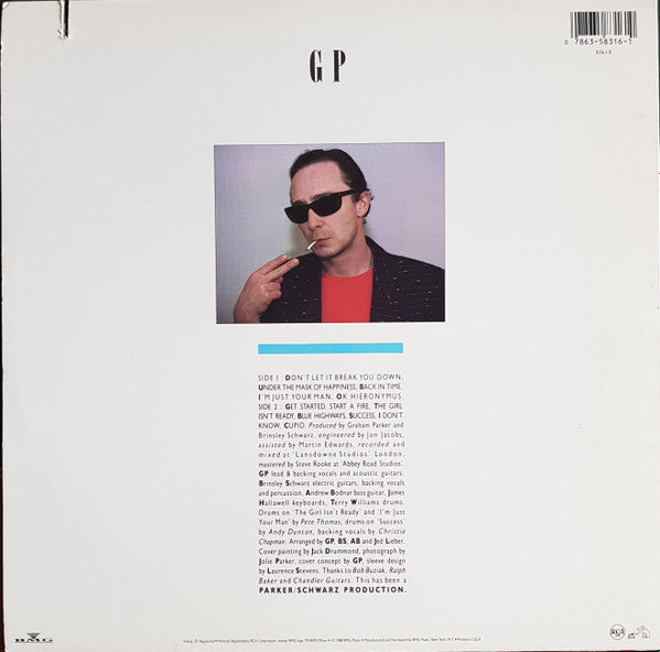 La sœur de la Joconde Graham Parker