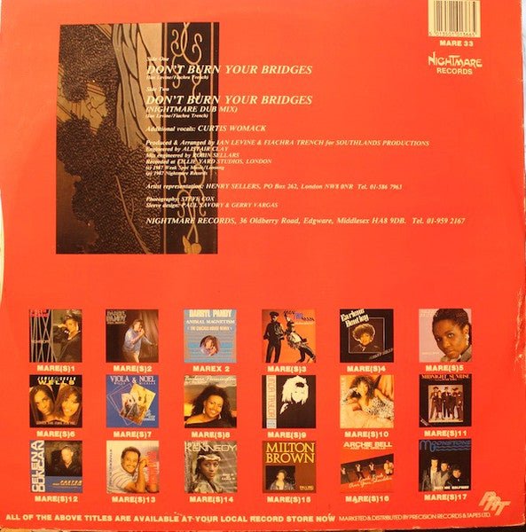 Ne brûlez pas vos ponts Marie Wells