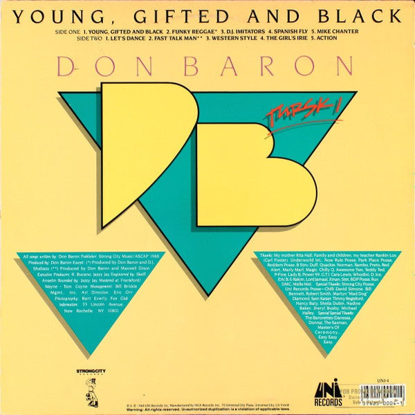 Young, Gifted And Black | Rectangle Triangle  