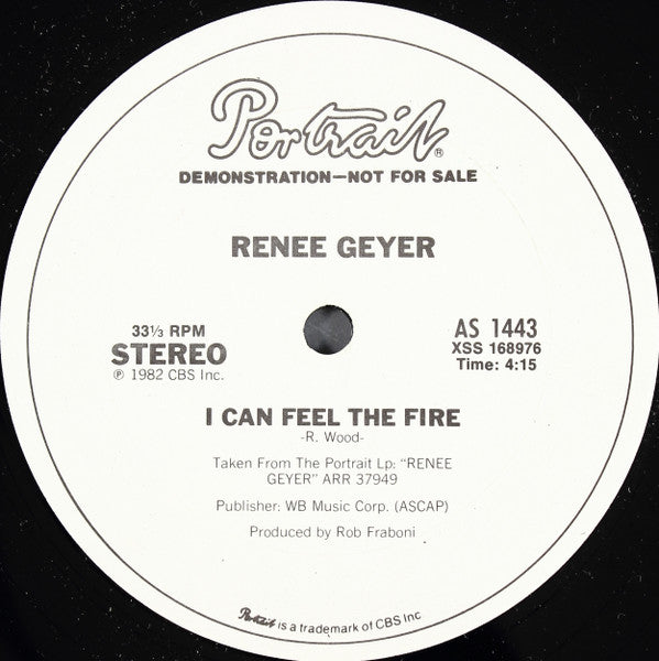 I Can Feel The Fire Renee Geyer