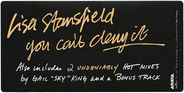 You Can't Deny It Lisa Stansfield
