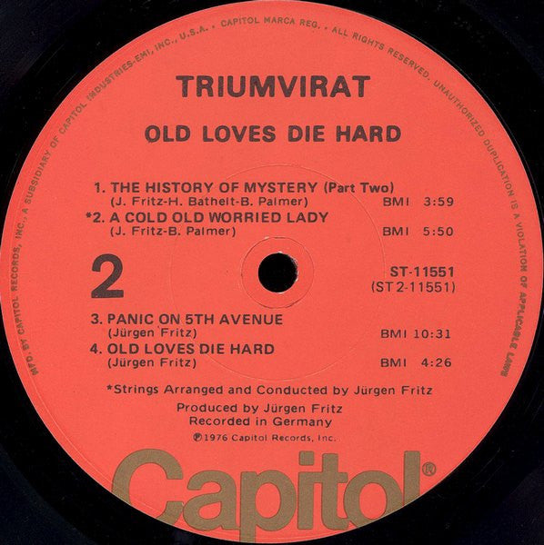 Old Loves Die Hard Triumvirat