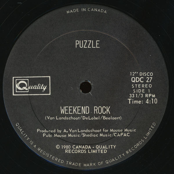 Weekend Rock / Taxi Driver Puzzle (9)