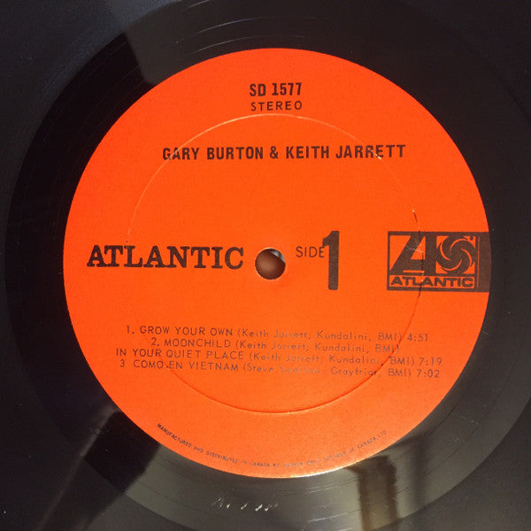 Gary Burton & Keith Jarrett | Rectangle Triangle