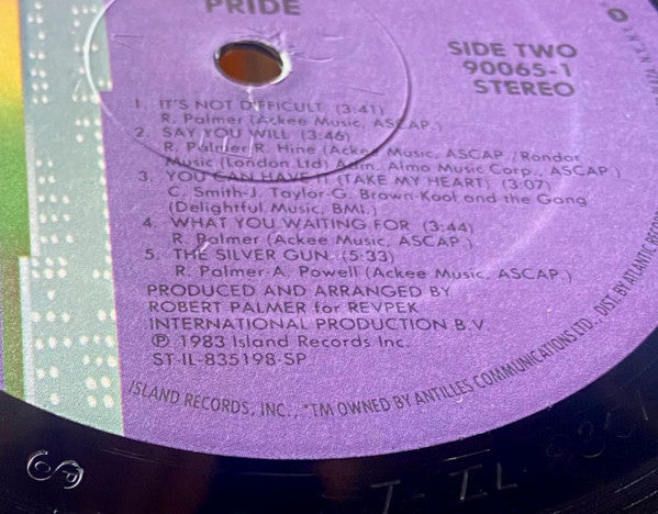 Pride Robert Palmer