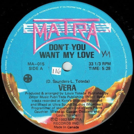 Don't You Want My Love | Rectangle Triangle