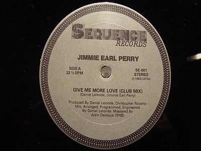 Donne-moi plus d'amour Jimmie Earl Perry