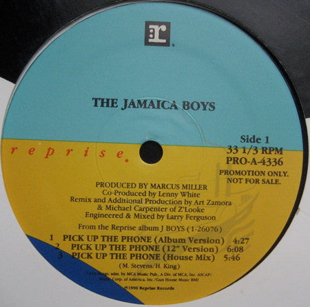 Décroche le téléphone Les Jamaica Boys