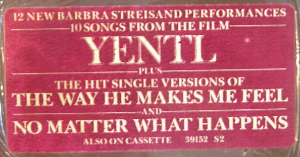Yentl - Original Motion Picture Soundtrack | Rectangle Triangle