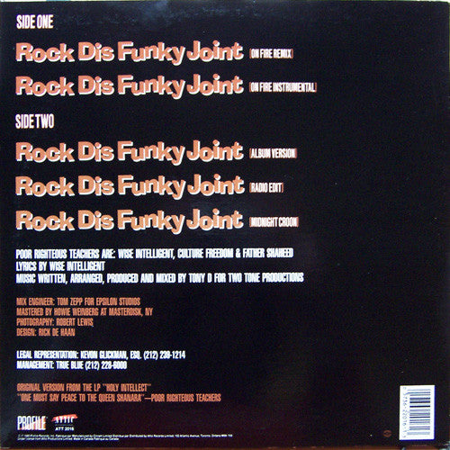 Rock Dis Funky Joint | Rectangle Triangle  