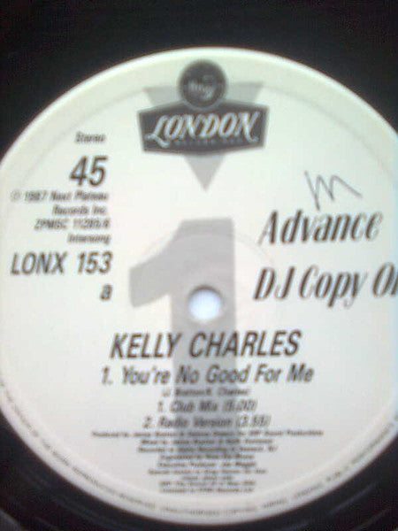 You're No Good For Me Kelly Charles