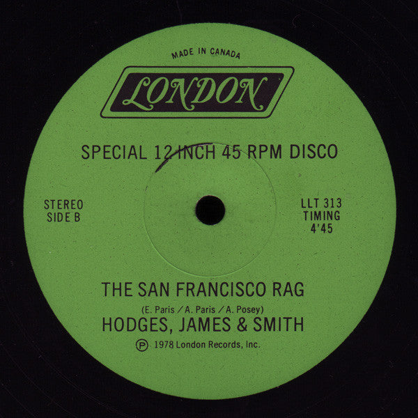 Qu'as-tu fait pour l'amour 2 Hodges, James et Smith