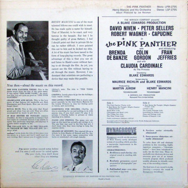 The Pink Panther (Music From The Film Score) | Rectangle Triangle