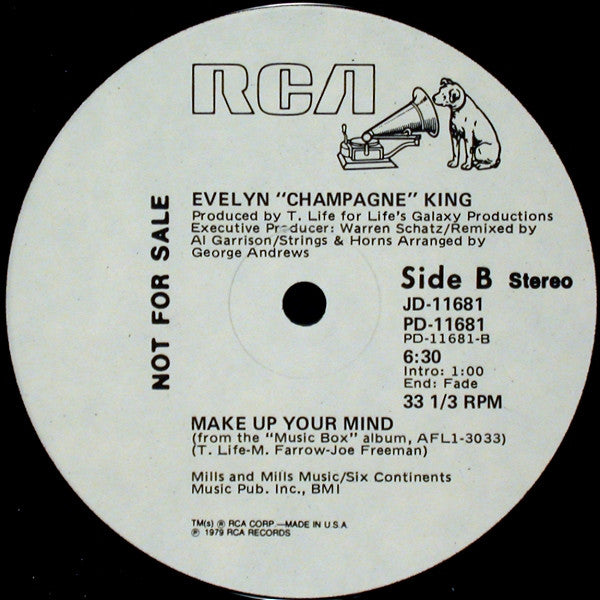 Là-bas / Décidez-vous Evelyn King