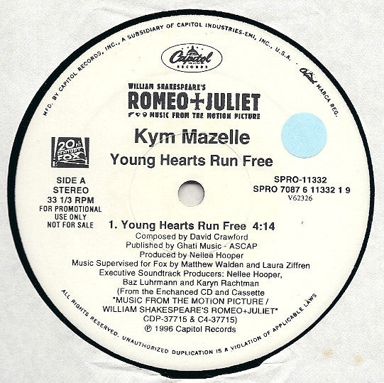 Les jeunes cœurs courent librement Kym Mazelle