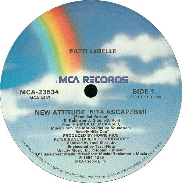 Nouvelle Attitude / Axel F 2 Patti LaBelle, Harold Faltermeyer
