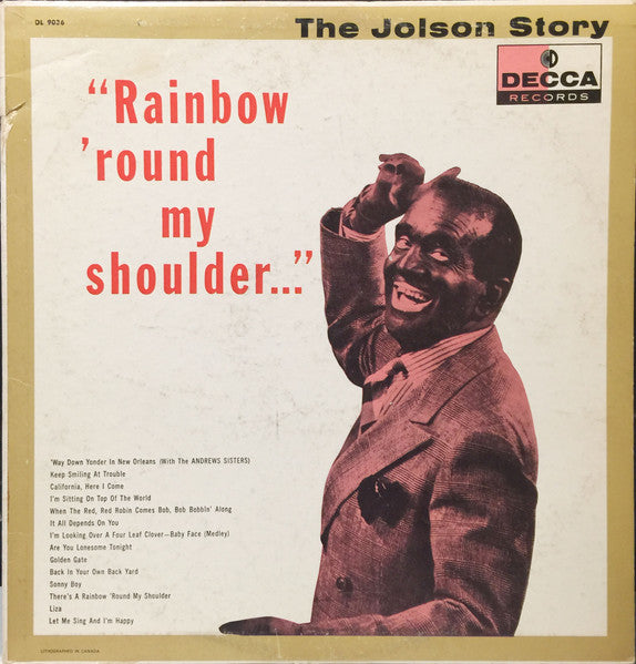 The Jolson Story - Rainbow 'Round My Shoulder Al Jolson
